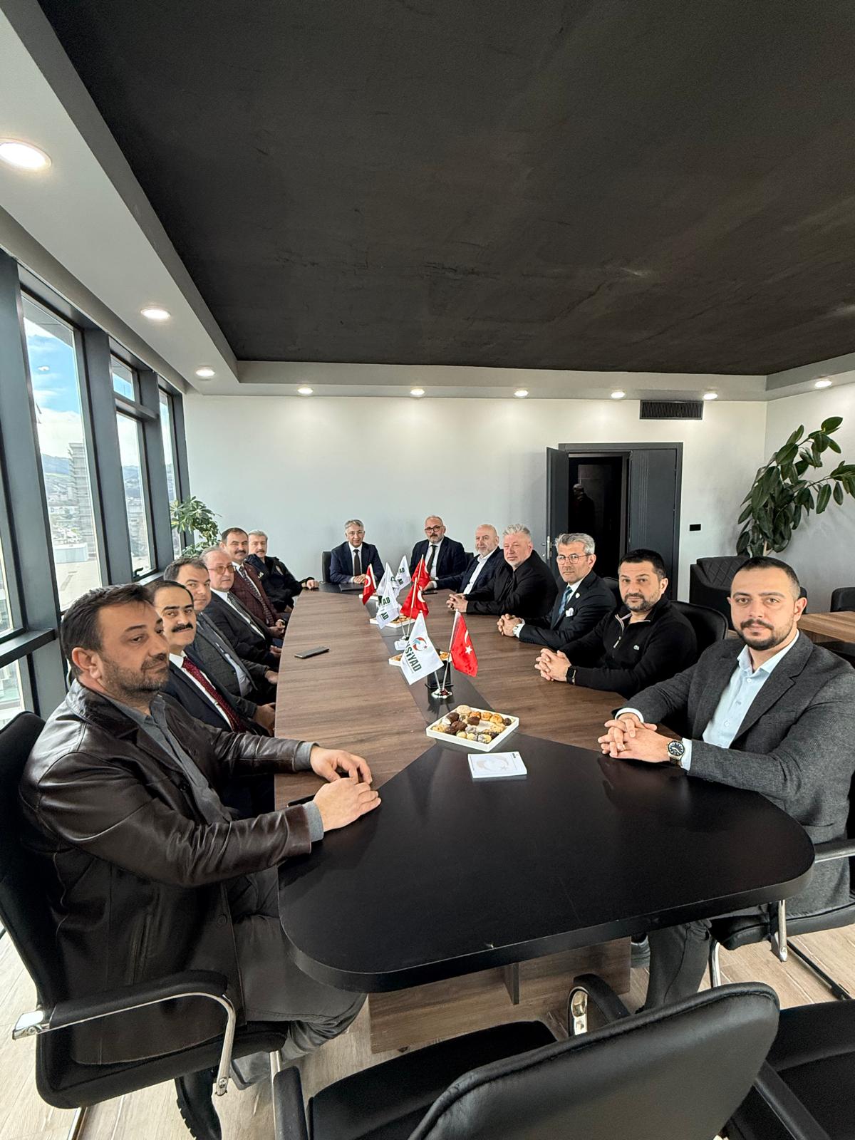 Canik İlçe Kaymakamımız Şeref Aydın CANSİYAD’I Ziyarete Bulundu.