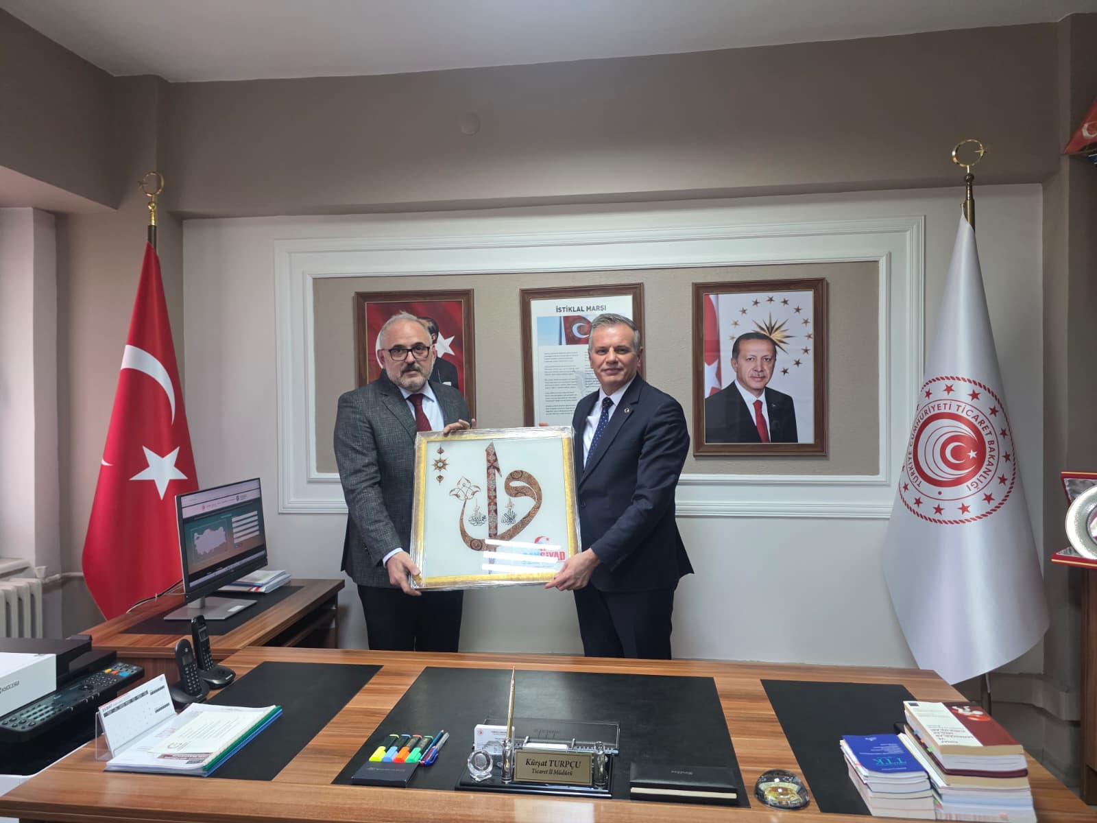 Samsun İl Ticaret Müdürü Sayın Kürşat Turpçu ziyaret